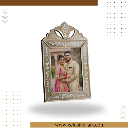 Xclusive Table Photo Frame Golden