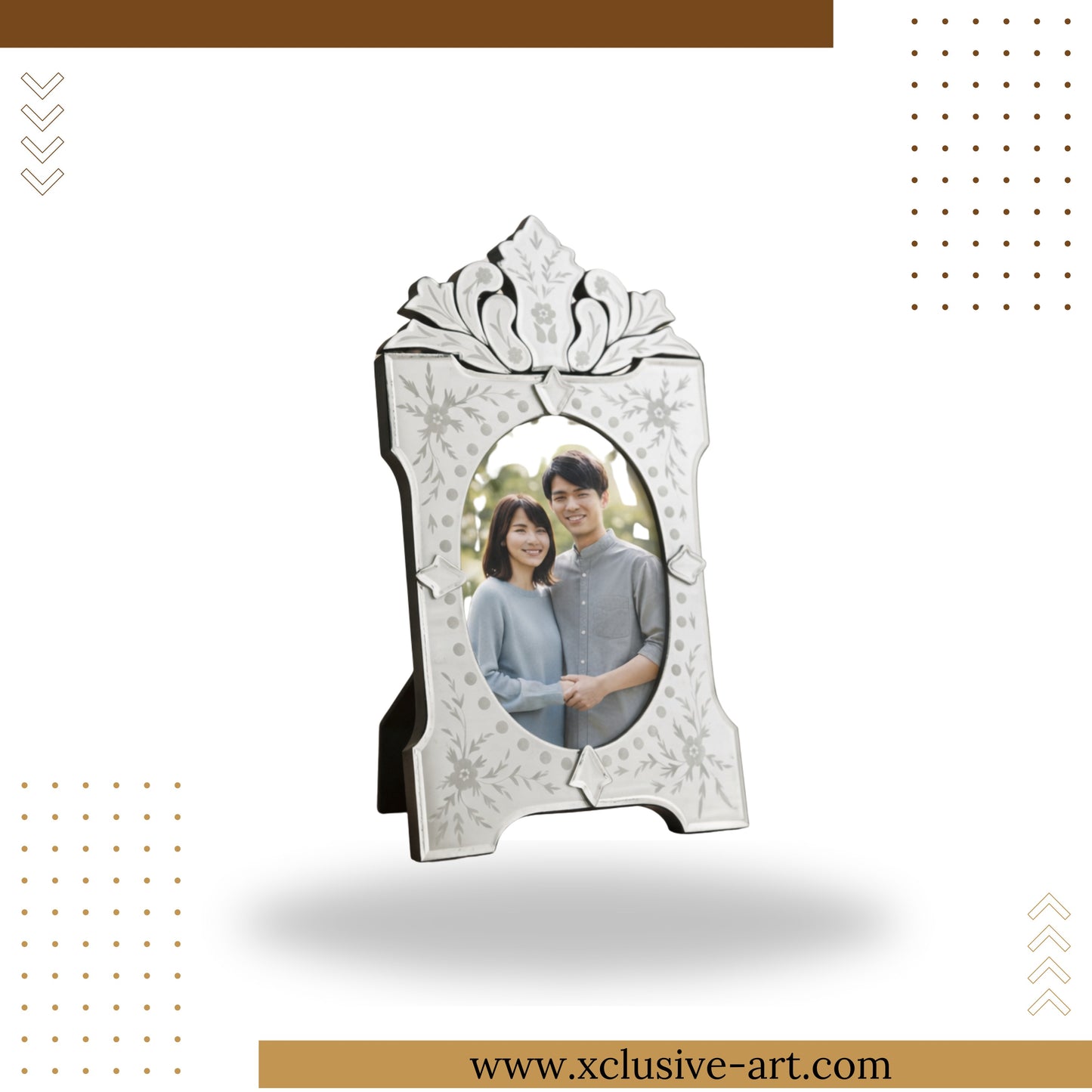 Xclusive Table Photo Frame Silver